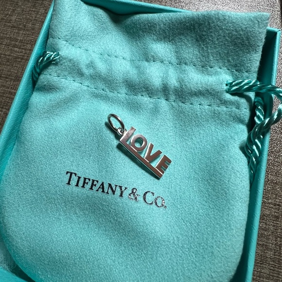Authentic Tiffany & Co Love Charm - Picture 1 of 2